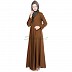 Umbrella Abaya- Brown Colored Umbrella Abaya- Brown Colored